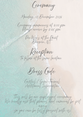 Wedding Details Card $7.95