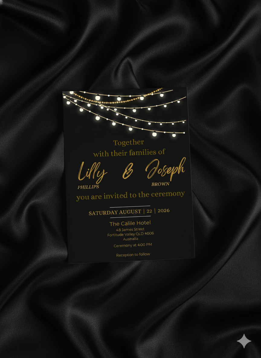 Wedding Invitation $12.95