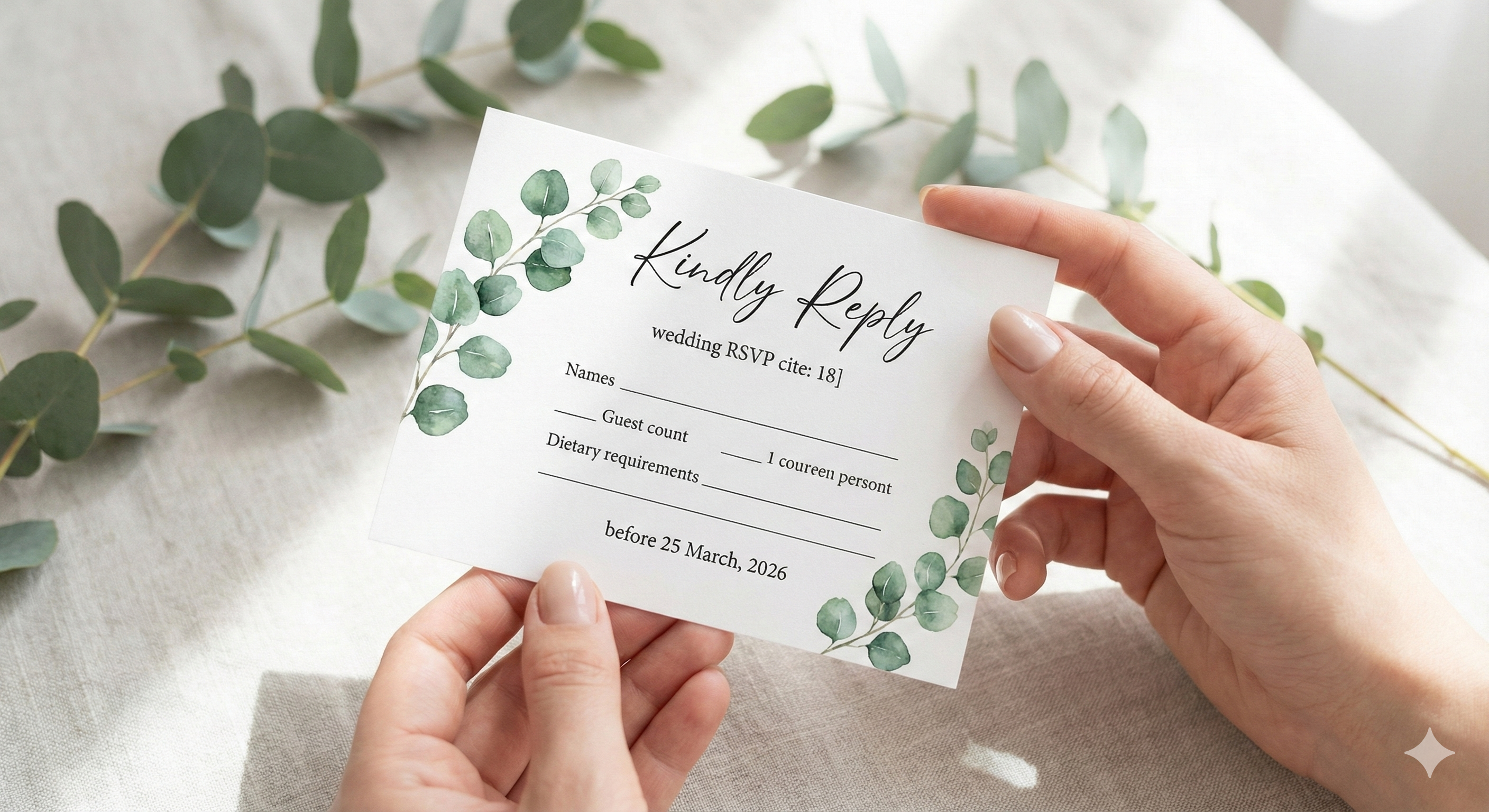 RSVP Card  $7.95