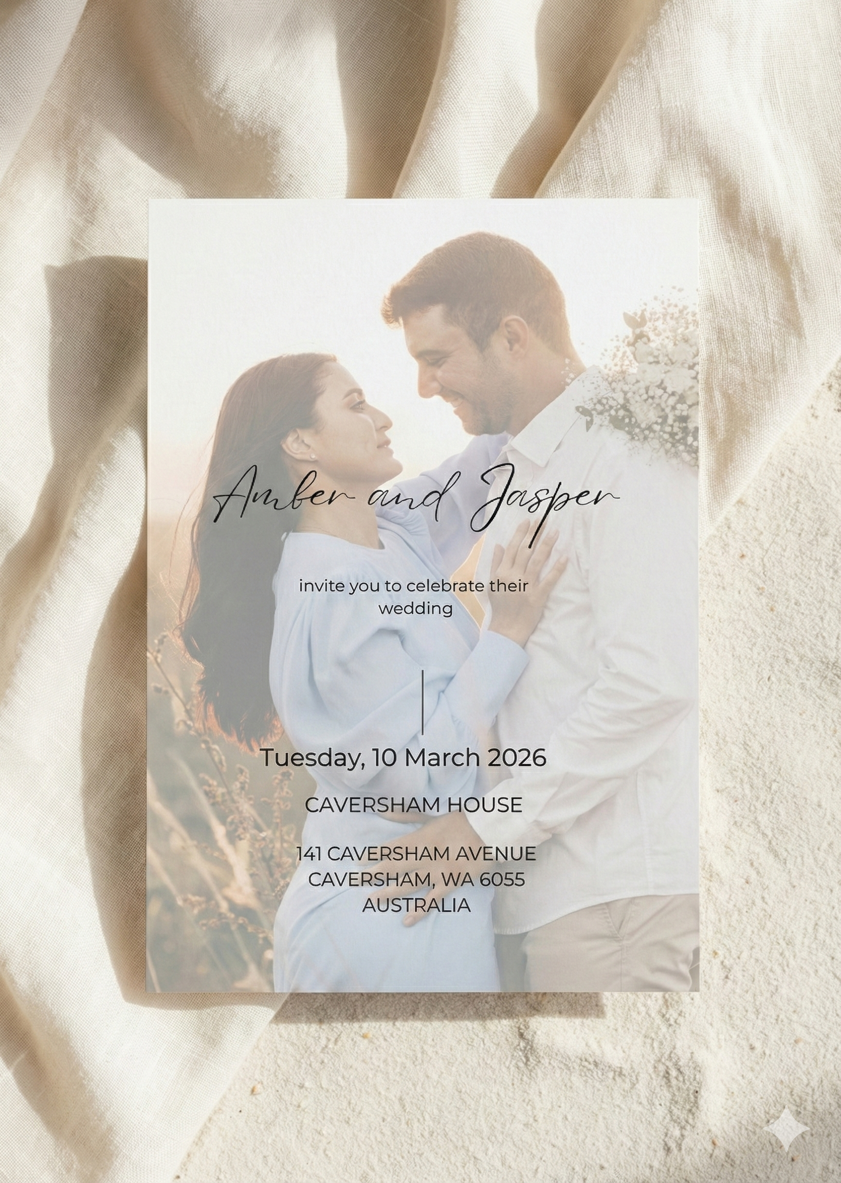 Wedding Invitation $12.95