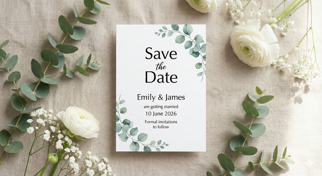 Save the Date Digital Download $9.95