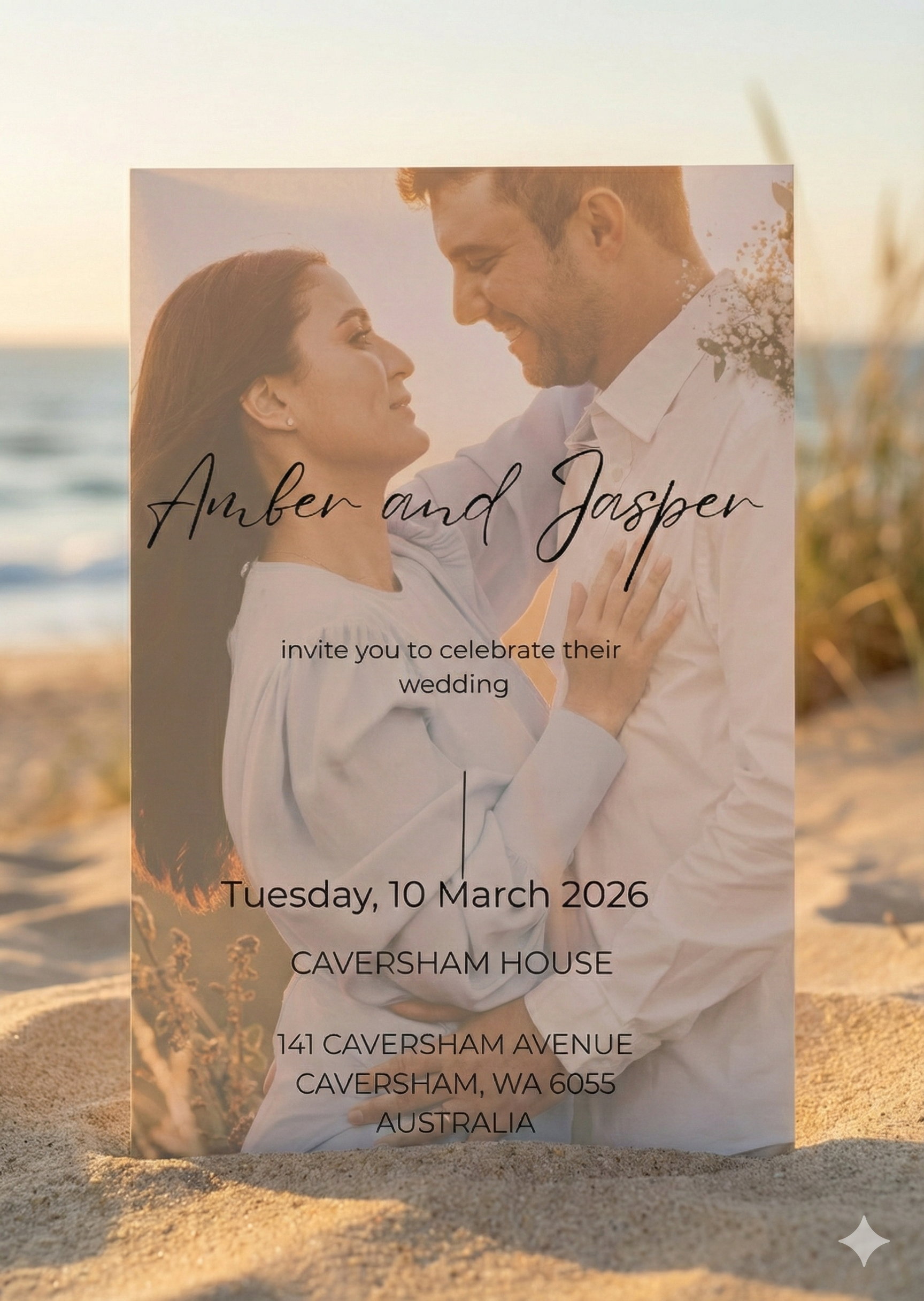 Wedding Invitation $12.95