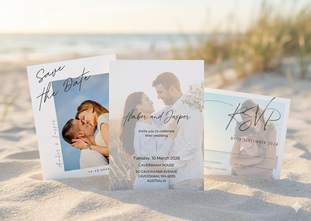 Wedding Stationery Bundle $24.95