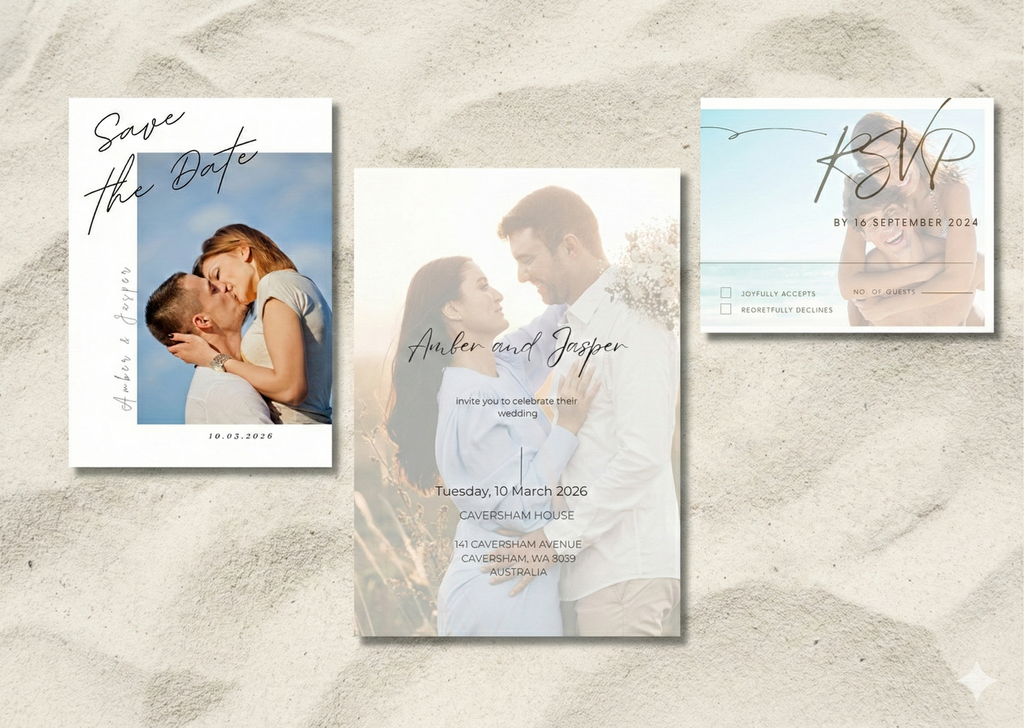 Wedding Stationery Bundle $24.95