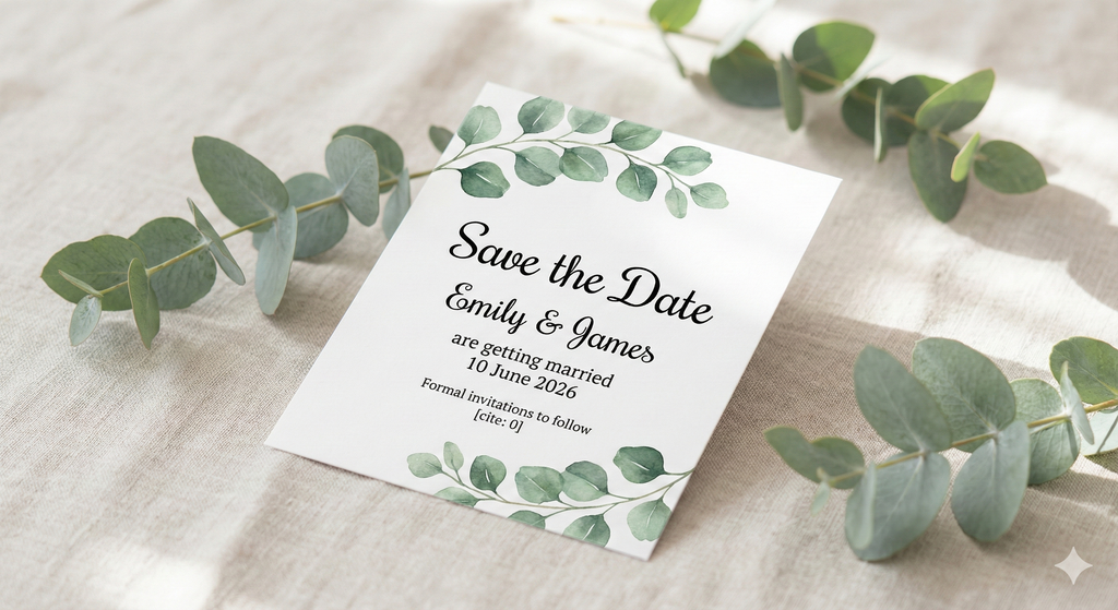 Save the Date Digital Download $9.95