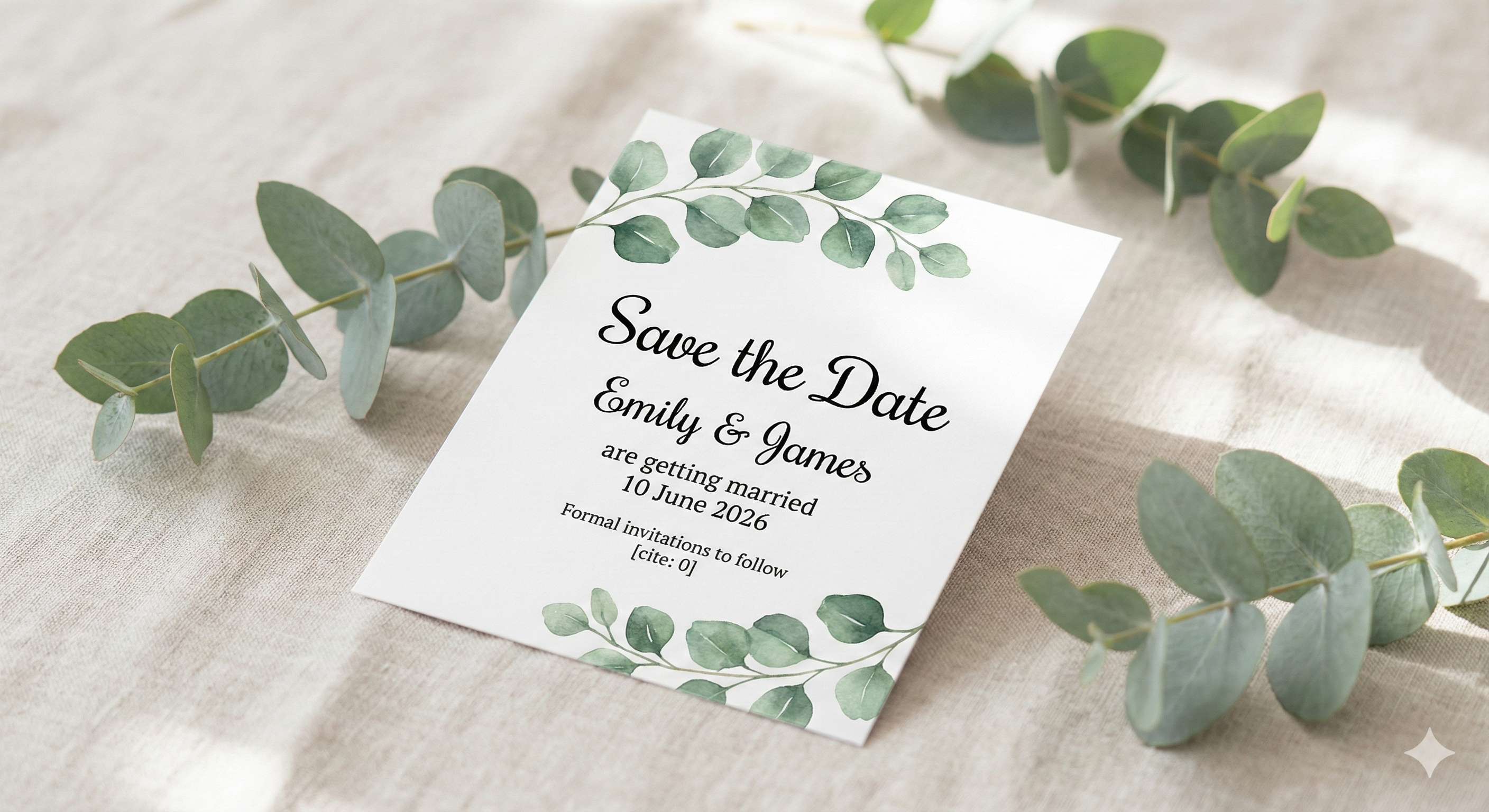 Save the Date Digital Download $9.95