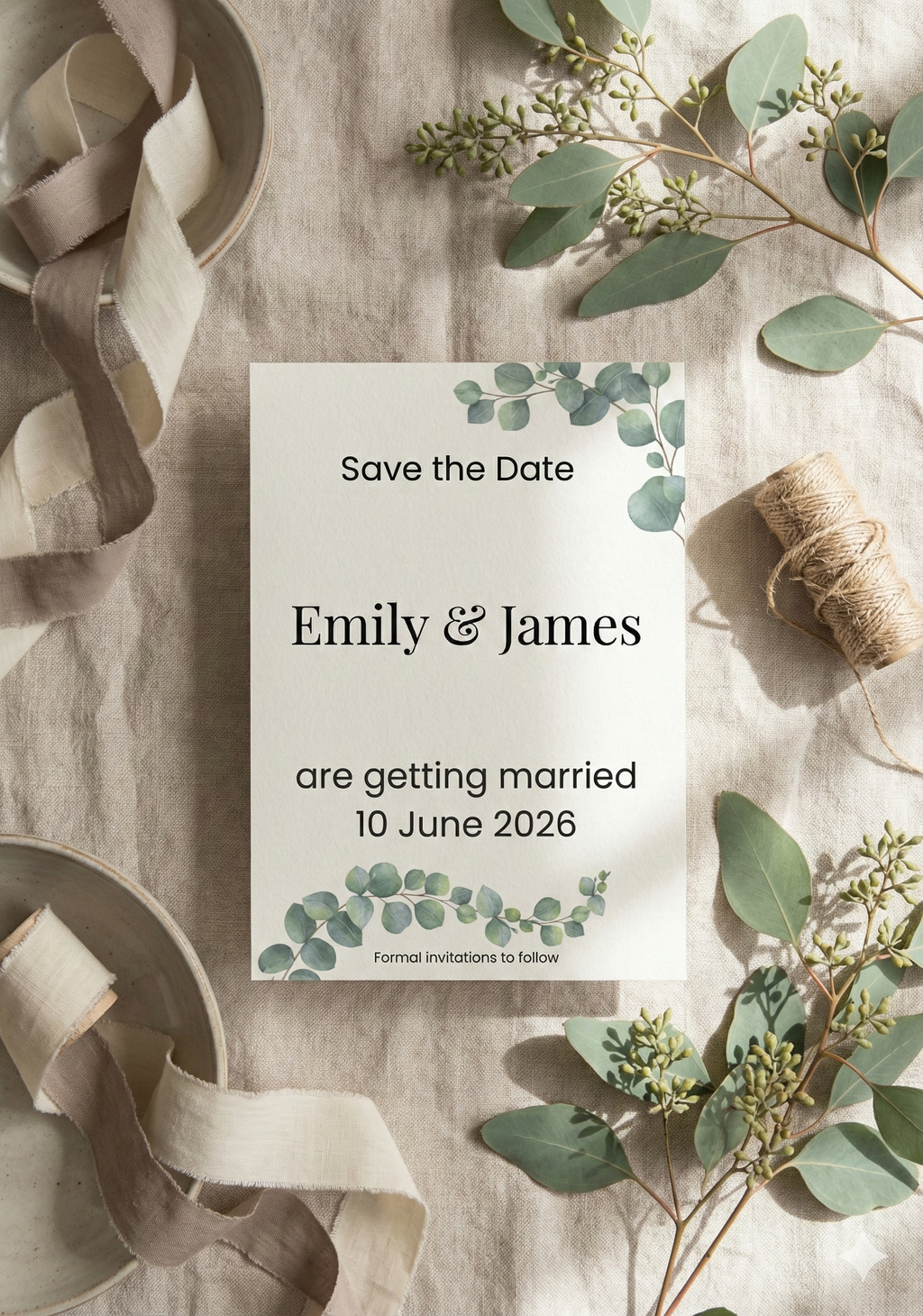 Save the Date Digital Download $9.95